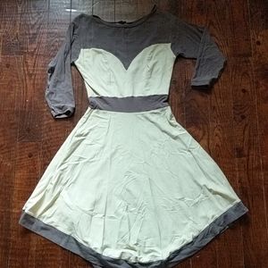 Handmade jersey knit dress